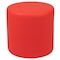 Flash Furniture Soft Seating Flexible Circle for Classrooms and Common Spaces - 18" Seat Height (Red) ZB-FT-045R-18-RED-GG - alternate 5